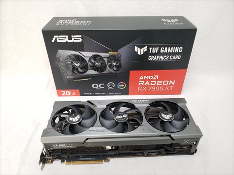 TUF-RX7900XT-O20G-GAMING 各サイトで併売につき売切れのさいはご容赦願います。