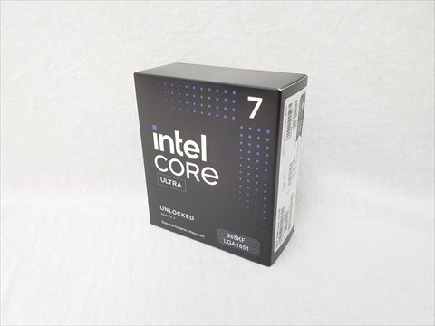 Core Ultra 7 265KF BOX (3.9(5.4)/3.3(4.6)GHz20(8+12)コア 20スレッド/スマートキャッシュ(L3)30MB/トータルL2キャッシュ36MB) 各サイトで併売につき売切れのさいはご容赦願います。
