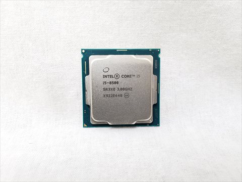 Core i5-8500 バルク (3.00GHz/ターボブースト時4.10GHz/6-core 6-thread/Total Cache 9MB/TDP65W/UHD Graphics 630) 各サイトで併売につき売切れのさいはご容赦願います。