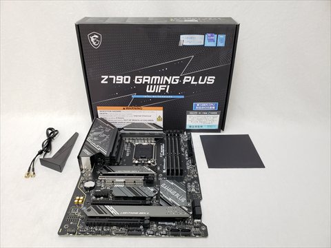 Z790 GAMING PLUS WIFI 各サイトで併売につき売切れのさいはご容赦願います。