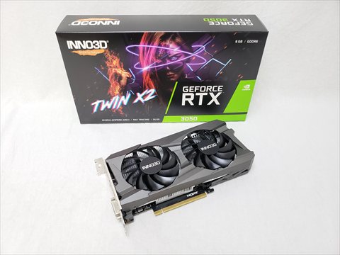 GeForce RTX 3050 6GB TWIN X2 N30502-06D6-1711VA60 各サイトで併売につき売切れのさいはご容赦願います。