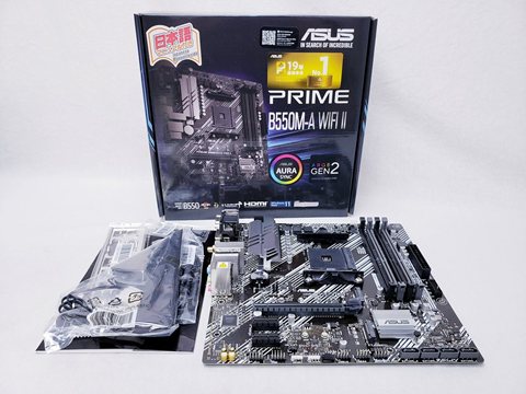PRIME B550M-A WIFI II 各サイトで併売につき売切れのさいはご容赦願います。
