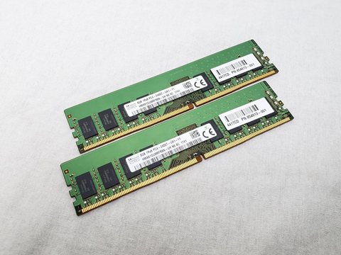 PC4-19200(DDR4 2400) 8GB x2 /バルク 各サイトで併売につき売切れのさいはご容赦願います。
