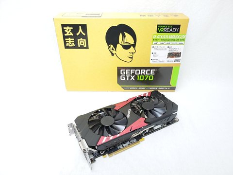 GF-GTX1070-E8GB/OC2/DF 各サイトで併売につき売切れのさいはご容赦願います。