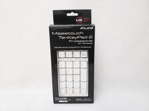 Majestouch TenKeyPad 2 Professional FTKP22M/MW2-KP03 各サイトで併売につき売切れのさいはご容赦願います。