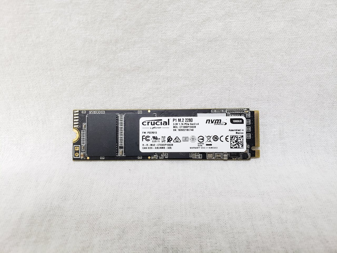 P1 CT1000P1SSD8JP 各サイトで併売につき売切れのさいはご容赦願います