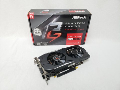 Phantom Gaming D Radeon RX580 8G OC/H 各サイトで併売につき売切れのさいはご容赦願います。