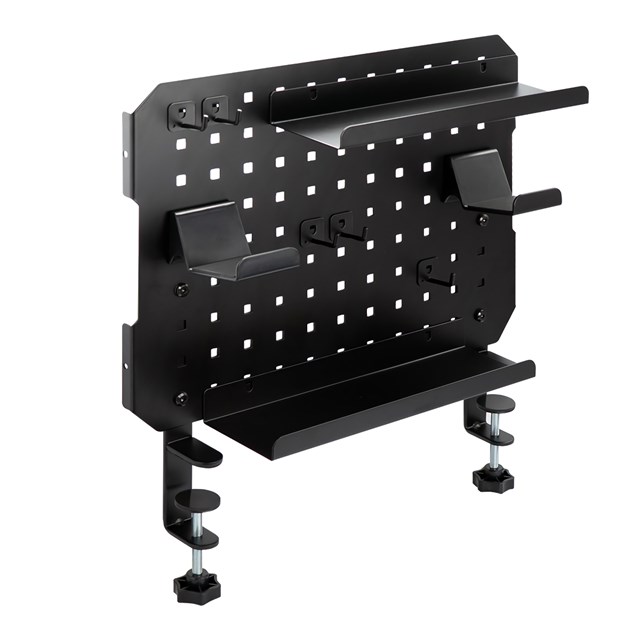PEG-SET01 有孔ボード デスク用 クランプ式 マグネット対応 5月28日入荷予定