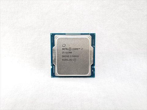 Corei7-11700 バルク (2.5GHz/Turbo Boost 4.8GHz/Turbo Boost Max 4.9GHz/8コア 16スレッド/スマートキャッシュ16M/TDP65W) 各サイトで併売につき売切れのさいはご容赦願います。