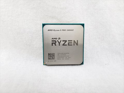 Ryzen 5 PRO 2400GE バルク (4C8T/3.2GHz/35W/Cache 4MB/Radeon RX VEGA11 Graphics) 各サイトで併売につき売切れのさいはご容赦願います。