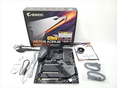 X570S AORUS MASTER 各サイトで併売につき売切れのさいはご容赦願います。