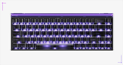MelGeek MADE68 Ultra V2 Night Puple TTC KOM Lite Switch