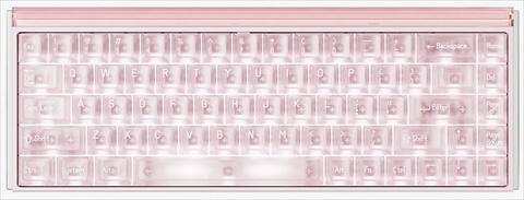 MelGeek MADE68 Ultra V2 Bloom Pink TTC FKOM White Switch
