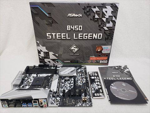 B450 Steel Legend 各サイトで併売につき売切れのさいはご容赦願います。