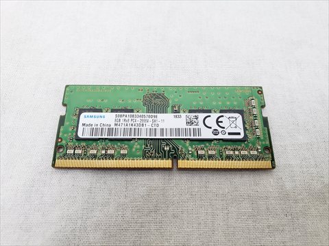 PC4-21300(DDR4 2666) 260Pin S.O.DIMM 8GB 各サイトで併売につき売切れのさいはご容赦願います。