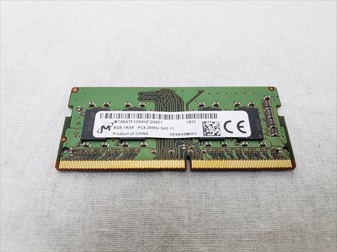 PC4-21300(DDR4 2666) 260Pin S.O.DIMM 8GB 各サイトで併売につき売切れのさいはご容赦願います。