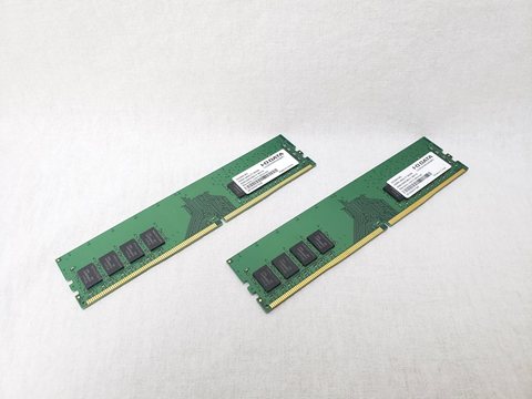 PC4-19200(DDR4 2400) 8GB x2 /バルク 各サイトで併売につき売切れのさいはご容赦願います。