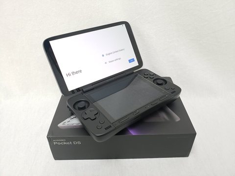 AYANEO Pocket DS （Snapdragon G3xGen2/7+5/16GB/512GB） シャドウブラック 各サイトで併売につき売切れのさいはご容赦願います。
