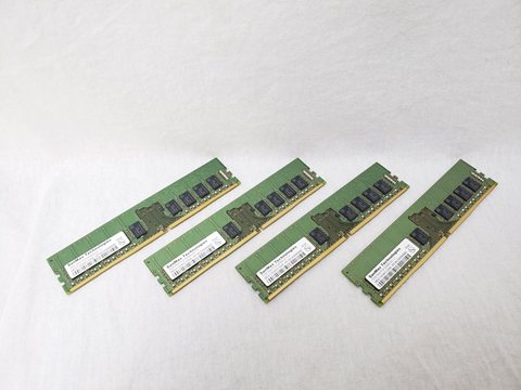 PC4-25600E(DDR4 3200) 16GB x4 ECC 各サイトで併売につき売切れのさいはご容赦願います。