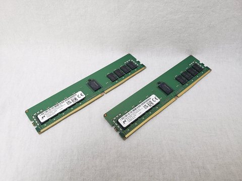 PC4-25600(DDR4 3200) 16GB x2 Registered ECC 各サイトで併売につき売切れのさいはご容赦願います。