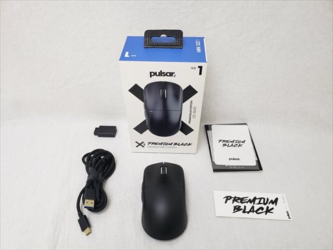 Pulsar X2 Size 1 Mini Premium Black 各サイトで併売につき売切れのさいはご容赦願います。