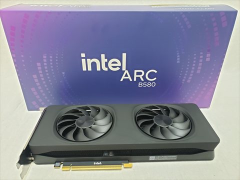 Intel Arc B580 Limited Edition (31P06HB0BA) 各サイトで併売につき売切れのさいはご容赦願います。
