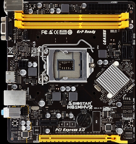 H61mhv2 Microatx Intel Lga1155 マザーボード Pcパーツと自作パソコン 組み立てパソコンの専門店 1 S Pcワンズ