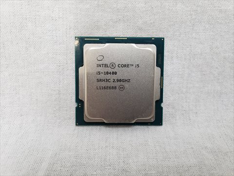 Core i5-10400 バルク (2.9GHz/Turbo Boost 4.3GHz/6-core 12-thread/Total Cache 12MB/TDP65W) 各サイトで併売につき売切れのさいはご容赦願います。