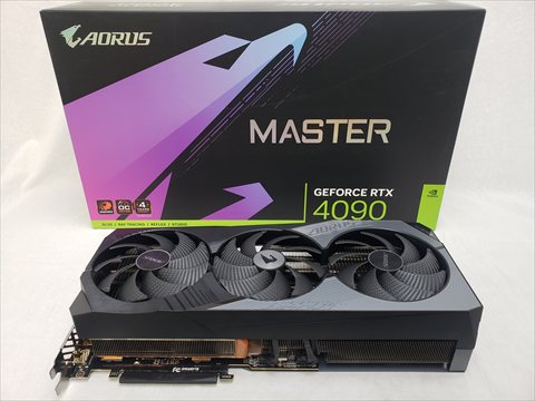 [保証確認] GV-N4090AORUS M-24GD 各サイトで併売につき売切れのさいはご容赦願います。