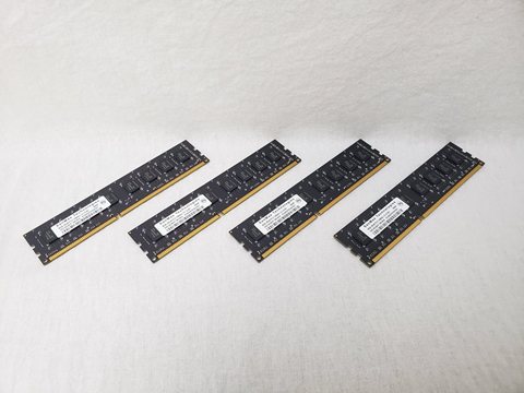 DDR3 1866 8GB DIMM 4枚組 各サイトで併売につき売切れのさいはご容赦願います。