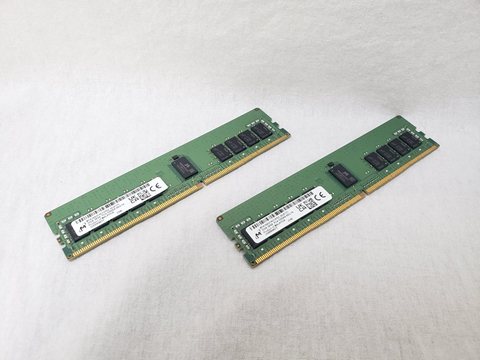 PC4-25600(DDR4 3200) 32GB x2 Registered ECC [MTA18ASF4G72PDZ-3G2F1TI] 各サイトで併売につき売切れのさいはご容赦願います。