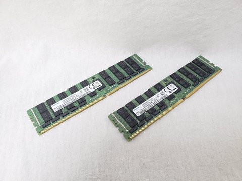 PC4-21300(DDR4 2666) 64GB x2 ECC LRDIMM [M386A8K40BM2-CTD6Q] 各サイトで併売につき売切れのさいはご容赦願います。