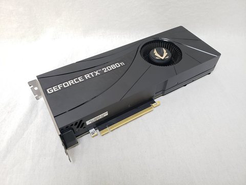 ZTRTX2080Ti-11GGDR6BLOW/ZT-T20810A-10P ZOTAC GAMING GeForce RTX 2080 Ti Blower 各サイトで併売につき売切れのさいはご容赦願います。