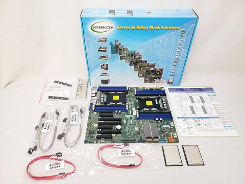 MBD-X11DPH-I-O + Xeon Gold 6126 x2 各サイトで併売につき売切れのさいはご容赦願います。