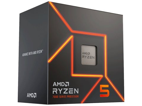 Ryzen5 7500F With Wraith Stealth cooler (6C/12T、3.7GHz(最大5.0)、65W、L2+L3 Cache 38MB ) 各サイトで併売につき売切れのさいはご容赦願います。