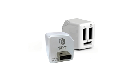 SPT-IL6S　■充電しながら、簡単バックアップ！iPhoneやiPadなどをを充電中に自動でバックアップできます！