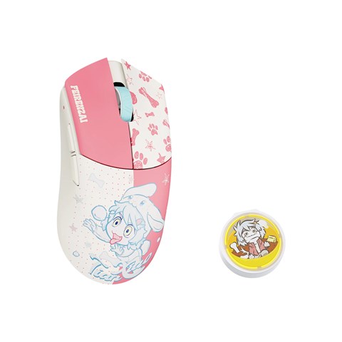 WLMOUSE Beast G Mini Yellow Pink FEIRENZAI Limited edition