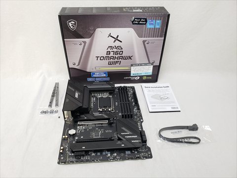 MAG B760 TOMAHAWK WIFI 各サイトで併売につき売切れのさいはご容赦願います。
