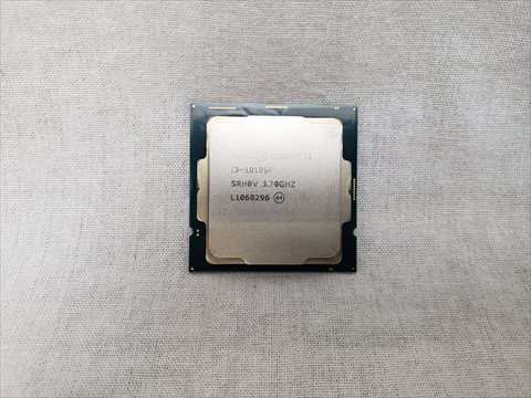 Core i3-10105F バルク (3.7GHz/Turbo Boost 4.4GHz/4コア 8スレッド/スマートキャッシュ6M/TDP65W) 各サイトで併売につき売切れのさいはご容赦願います。