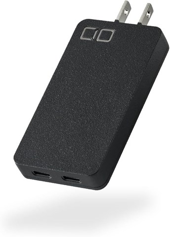 NovaPort SLIM DUOⅡ 45W ブラック CIO-G45W2C-N2-S-BK