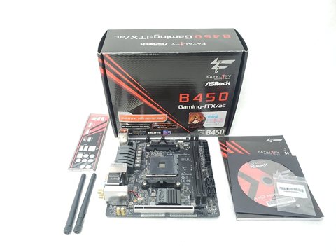 Fatal1ty B450 Gaming-ITX/ac 各サイトで併売につき売切れのさいはご容赦願います。