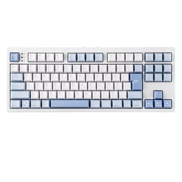 TH87 JP Blue White (Creamy Jade Switch) EM-T87-JP-BW-CJ