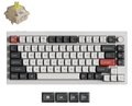 Q1U-P4-US Keychron Q1 Ultra 8K ワイヤレスカスタムメカニカルキーボード - RGB - US配列 - ホワイト / Keychron Silk POMスイッチ（ホットスワップ）バナナ軸