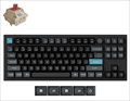 Q3U-M1-US Keychron Q3 Ultra 8K ワイヤレスカスタムメカニカルキーボード - RGB - US配列 - ブラック / Keychron Silk POMスイッチ（ホットスワップ）赤軸