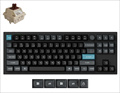 Q3U-M3-US Keychron Q3 Ultra 8K ワイヤレスカスタムメカニカルキーボード - RGB - US配列 - ブラック / Keychron Silk POMスイッチ（ホットスワップ）茶軸