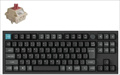 Q3U-M1V-JIS Keychron Q3 Ultra 8K ワイヤレスカスタムメカニカルキーボード - RGB - JIS配列 - ブラック / Keychron Silk POMスイッチ（ホットスワップ）赤軸