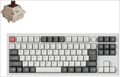 Q3U-P3V-JIS Keychron Q3 Ultra 8K ワイヤレスカスタムメカニカルキーボード - RGB - JIS配列 - ホワイト / Keychron Silk POMスイッチ（ホットスワップ）茶軸