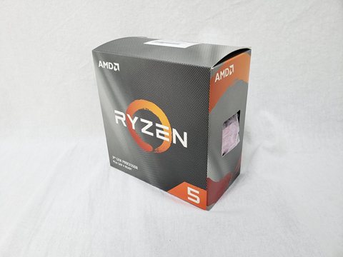 Ryzen 5 3600 With Wraith Spire cooler (6C12T/3.6GHz（4.2）/65W/Total Cache 36MB) 各サイトで併売につき売切れのさいはご容赦願います。