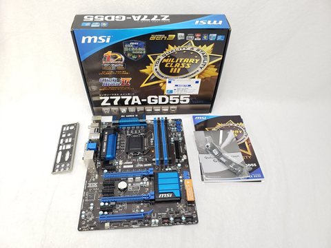 Z77A-GD55 各サイトで併売につき売切れのさいはご容赦願います。