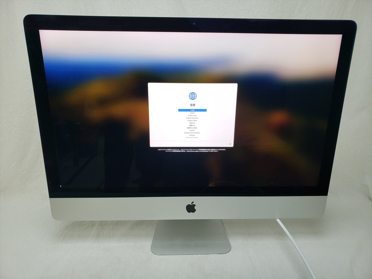 iMac Retina 5K 27インチディスプレイ Mid 2020 MXWU2J/A CTO 各サイト 